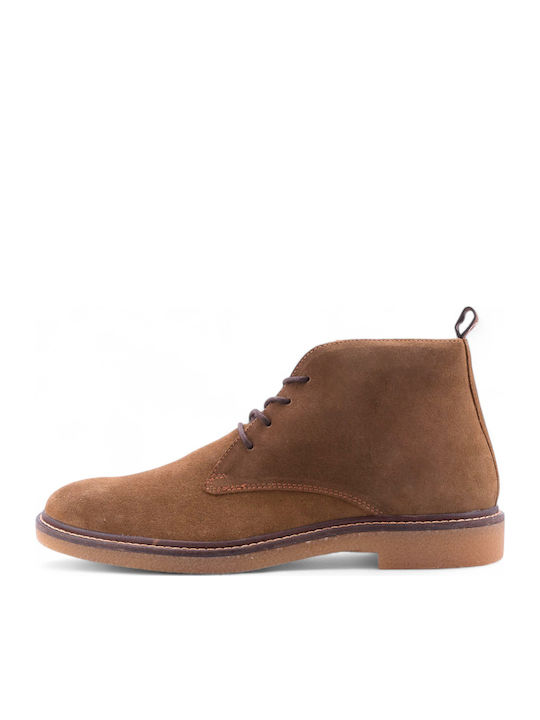 Leather Tabac Brown Men's Boots Anatomical