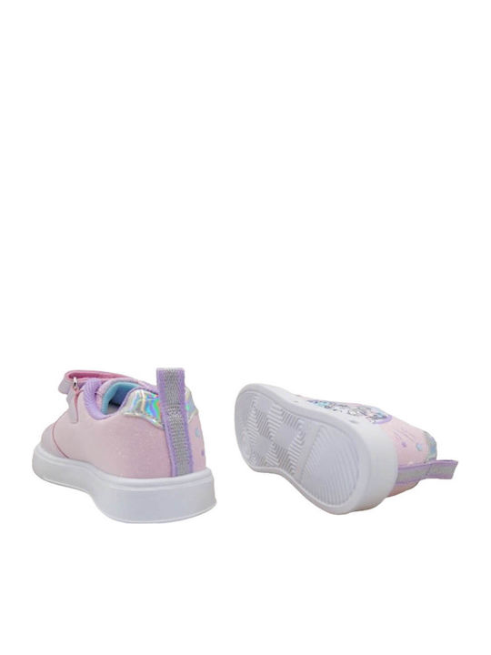 Kinder Sneakers Anatomisch mit Lichtern Rosa