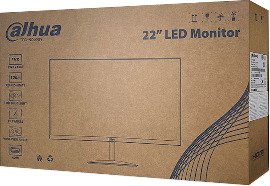 Dahua DHI-LM22-A200Y VA Monitor 21.45" FHD 1920x1080 with Response Time 5ms GTG