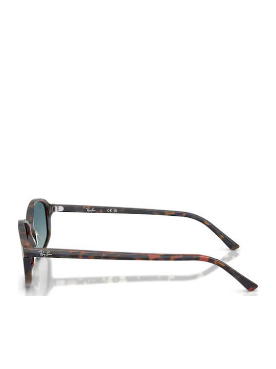Ray Ban Unisex Sunglasses with Brown Tartaruga Plastic Frame and Green Gradient Lens RB2232 13563M