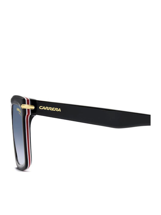 Carrera Men's Sunglasses With Black Horn-Rimmed Frame And Grey Gradient Lens 364/S OIT/08