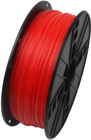 Gembird PLA 3D Printer Filament 1.75mm Fluorescent red 1kg 3DP-PLA1.75-01-FR 1τμχ (Spool)