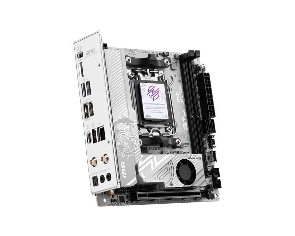MSI MPG B850I Edge TI WIFI Motherboard Mini ITX με AMD AM5 Socket (7E79-001R)