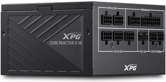 Adata Corereactor Ii Ve 650W Μαύρο Τροφοδοτικό Υπολογιστή Full Modular 80 Plus Gold