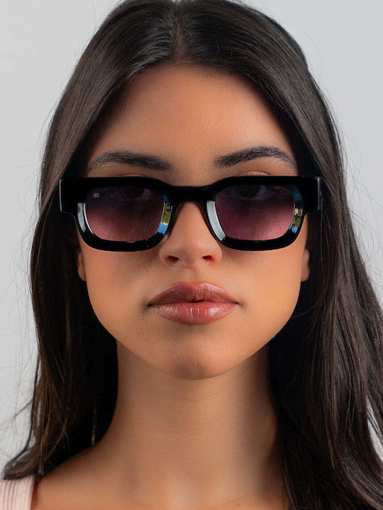 Red Raven Casper Men's Sunglasses with Purple Plastic Frame and Purple Lens rd-000070-DEEPPURPLE-53047191634254