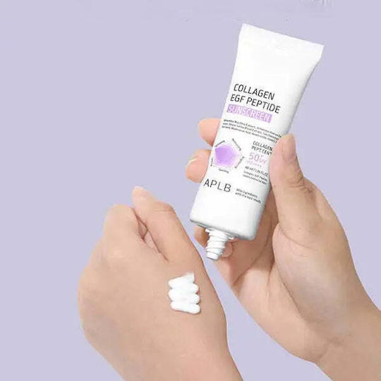 APLB Collagen Egf Peptide Αντηλιακή Κρέμα Προσώπου SPF50+ 40ml