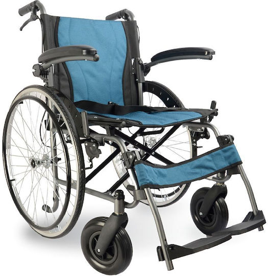 Medical Brace Инвалидна Количка 22" Сгъваема Прост Тип 200см MB.W200 Сива