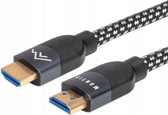 Montis Cable HDMI male - HDMI male 2m Black