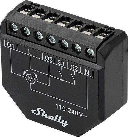 Shelly Shelly Intelligenter Schalter Wi-Fi Bluetooth & RF 16A