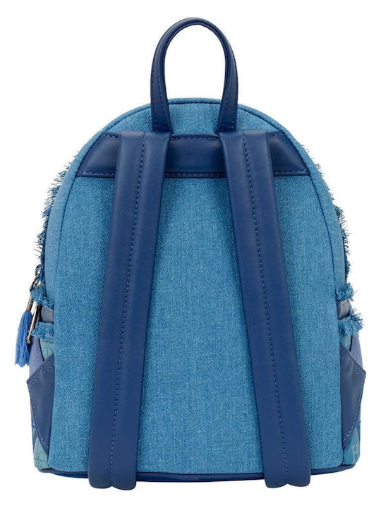 Loungefly Παιδική Τσάντα Πλάτης Μπλε 22.8x22.8x26.6εκ. Warner Bros Harry Potter Denim Mini