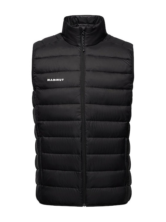 Ärmellos Jacke Wasserdicht und Winddicht Schwarz