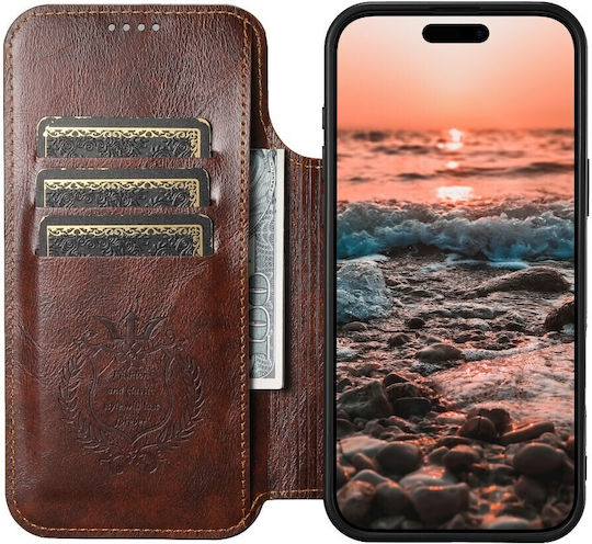 SUTENI Book Brown (iPhone 17 Pro Max)