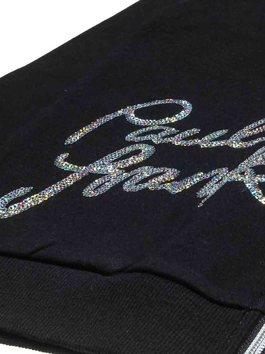 Bluza și Hanorac Pentru Copii Cardigan Cu Glugă Negru