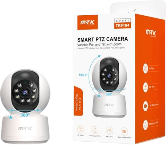 Moveteck IP Κάμερα Παρακολούθησης Wi-Fi