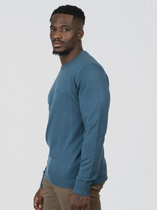 Long Sleeve Sweater Petrol Melange