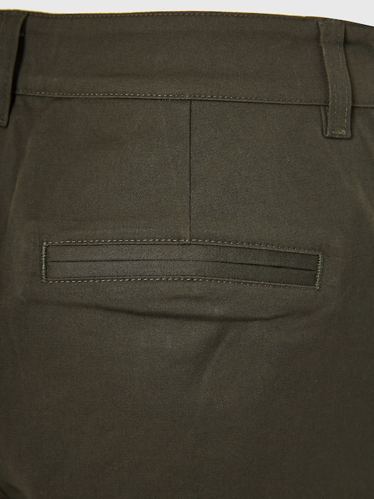 Дамско Chino Панталон Dusty Olive Khaki
