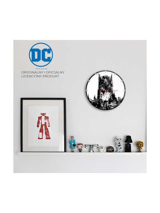 Dc Comics Стенен часовник Стъкло Бял