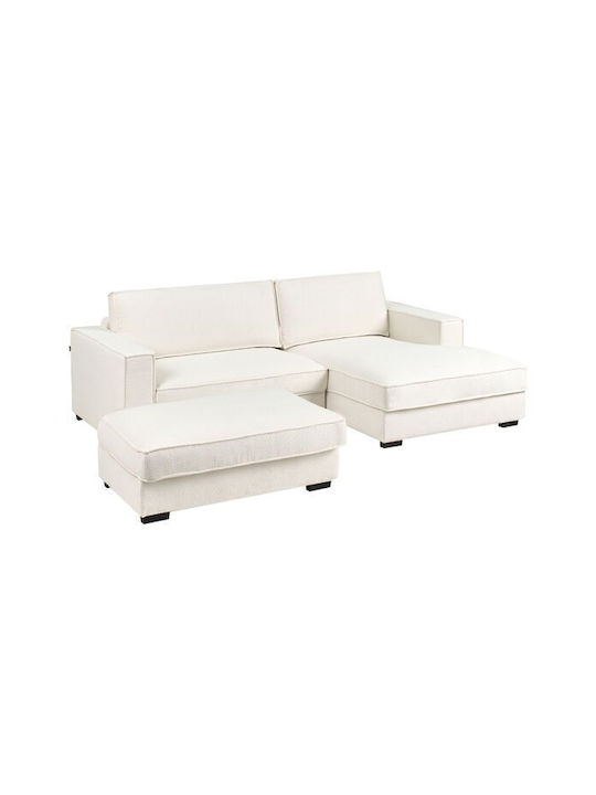 Berwyn 2861 Living Room Furniture Set Couch & Stool White