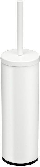Verdi Metallic Toilet Brush White