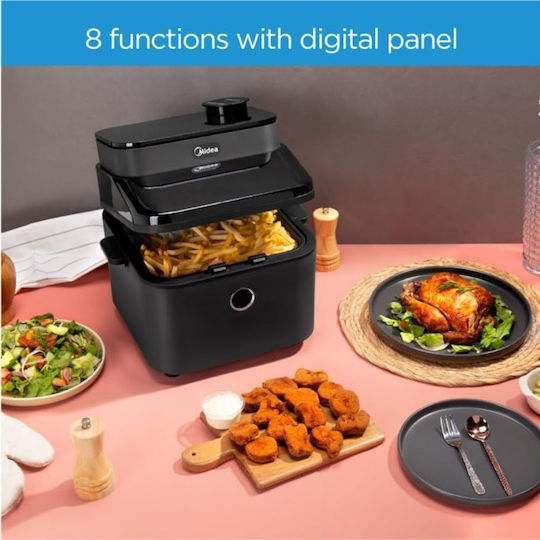 Midea Friteuză cu aer 7.5lt Negru MF-CY75A2