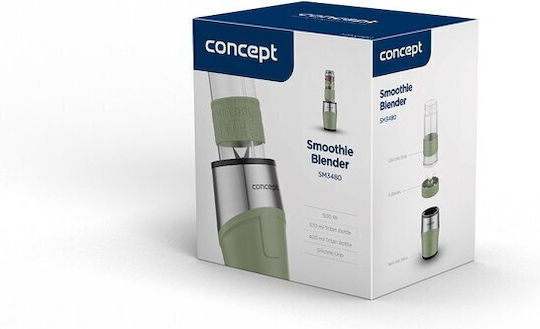 Concept SM3480 Blender with Plastic Jug 570 ml 500W Green