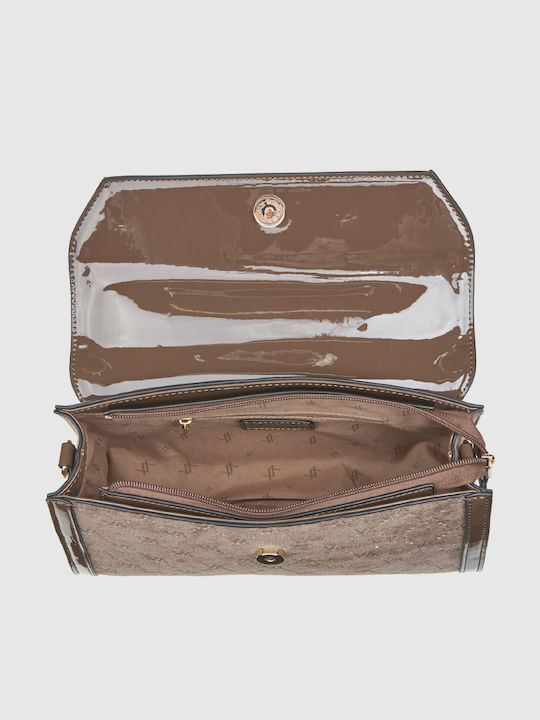 Damenhandtasche / Crossbody-Tasche in Zigarillo-Braun