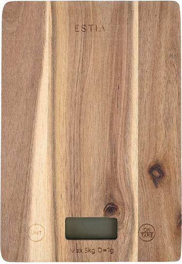 Estia Allure Digital Kitchen Scale up to 5kg Brown