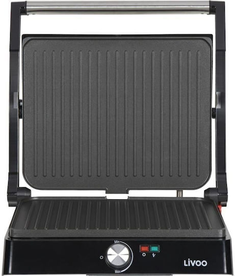 Livoo Τοστιέρα για 2 Τοστ 2200W Μαύρη