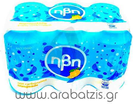 Πορτοκαλάδα Χωρίς Ανθρακικό Ήβη 6x330ml