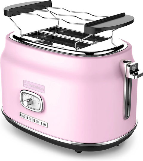 Westinghouse Toaster 2 Schlitze 815W Rosa