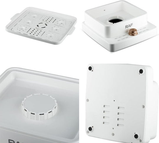 Raf R5238 Food Steamer with 3 Steaming Decks 12lt