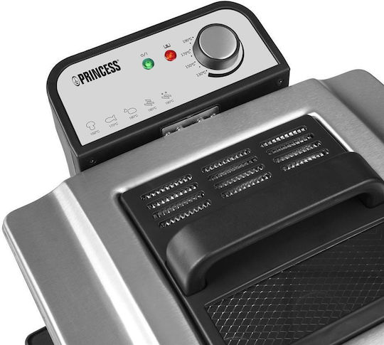 Princess 184090 Deep Fryer 5L Gray