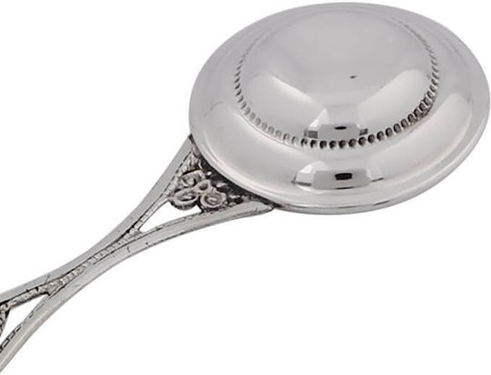 SilverBrand.gr Χειροποίητη Κουδουνίστρα Μωρού από Ασήμι