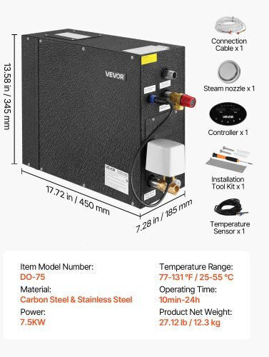 Vevor Steam Generator