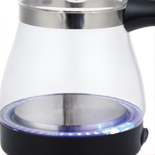 Lexical Electric Greek Coffee Pot 500W with Capacity 500ml Brown