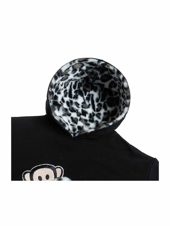 Kids' Set with Leggings & Outerwear Winter 2pcs Black