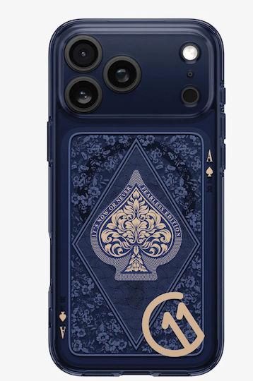 Spigen Ultra Hybrid T Umschlag Rückseite Silikon / Kunststoff Blau (iPhone 17 Pro)