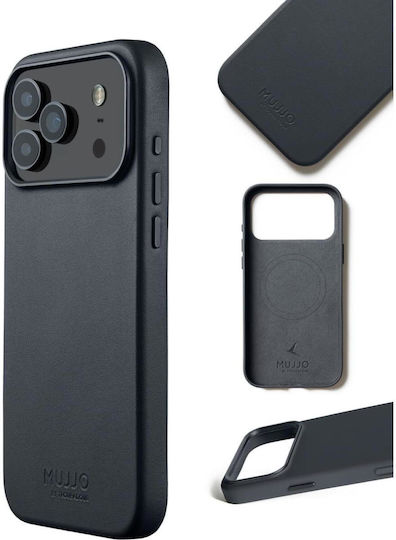Mujjo Full Umschlag Rückseite Leder 1mm (iPhone 17 Pro Max)