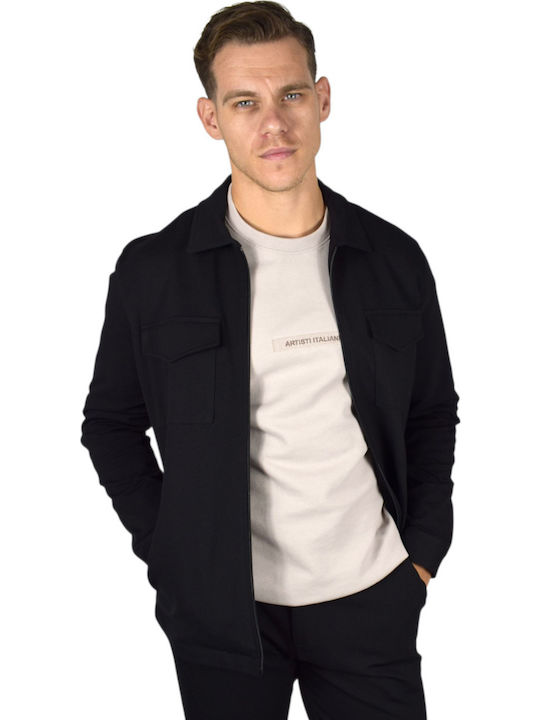 Overshirt Long-sleeved Shirt Black