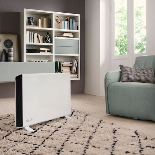 De'Longhi Slim Style Convector Heater Floor 2000W 82x55cm White