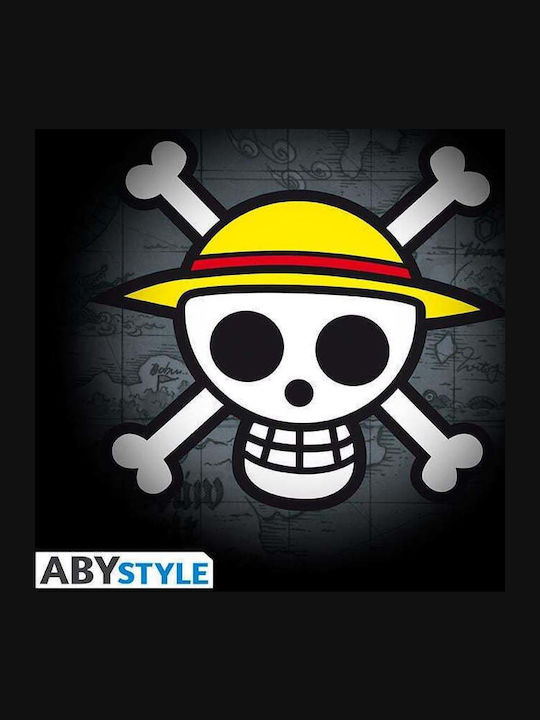 Ein Stück T-shirt Klassischer Totenkopf Unisex Schwarz L Ein Stück T-shirt Klassischer Totenkopf Unisex Schwarz L
