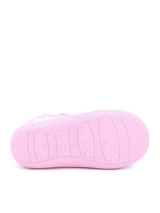 Kids Slippers Boots Purple Frozen