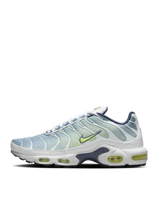 blue and lime green nike air max