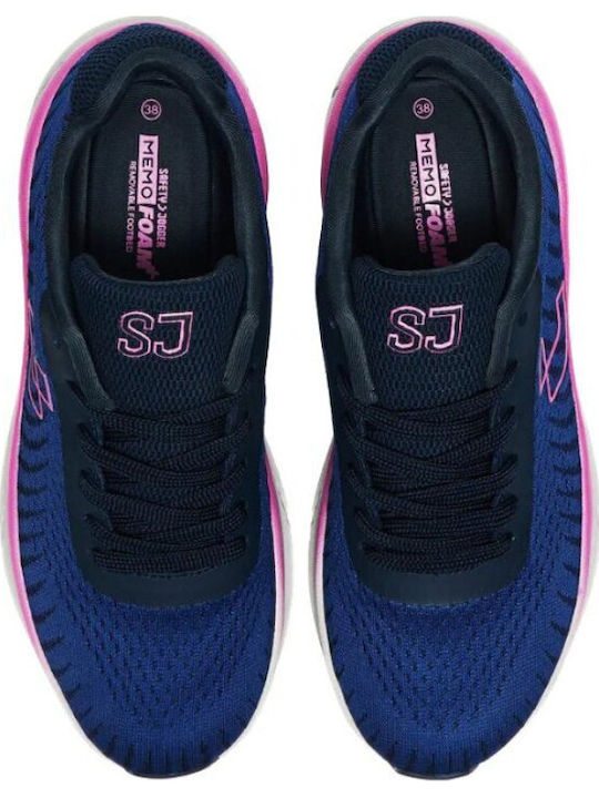 Γυναικεία Ανατομικά Sneakers Navy Μπλε