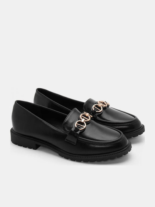 Γυναικεία Loafers σε Μαύρο Χρώμα