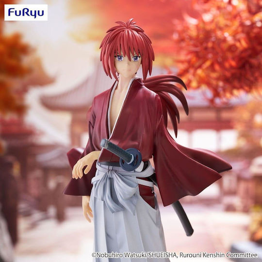 Rurouni Kenshin Kenshin Himura Statue Trio Try It 19cm