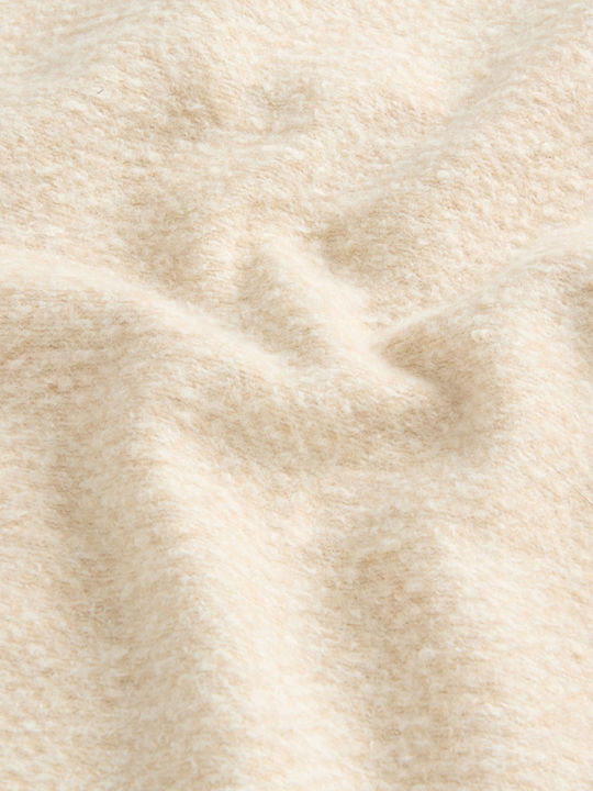 Women's Bomber Jacket for Winter Beige