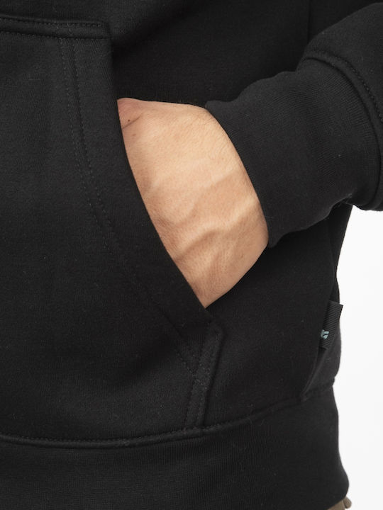 Cardigan With Hood Black