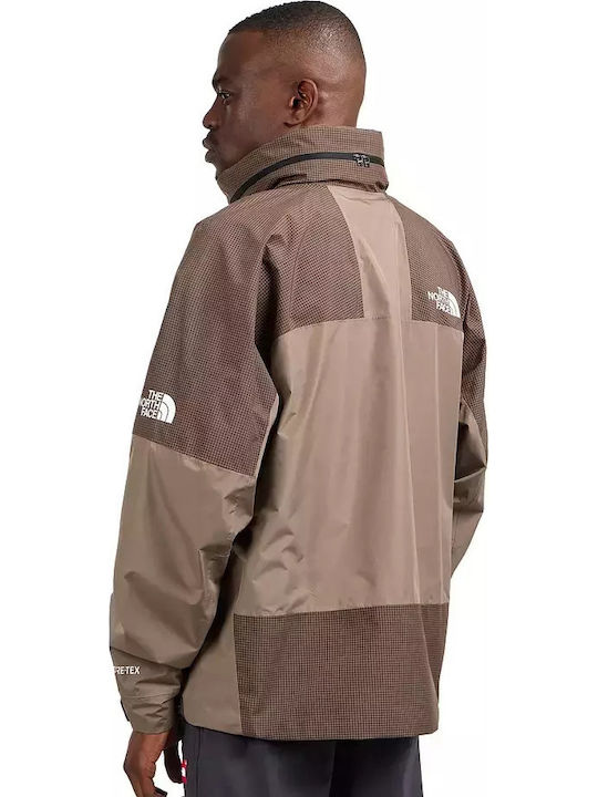 Winter Jacke Hardshell Wasserdicht und Winddicht Mocha Brown, Smokey Brown