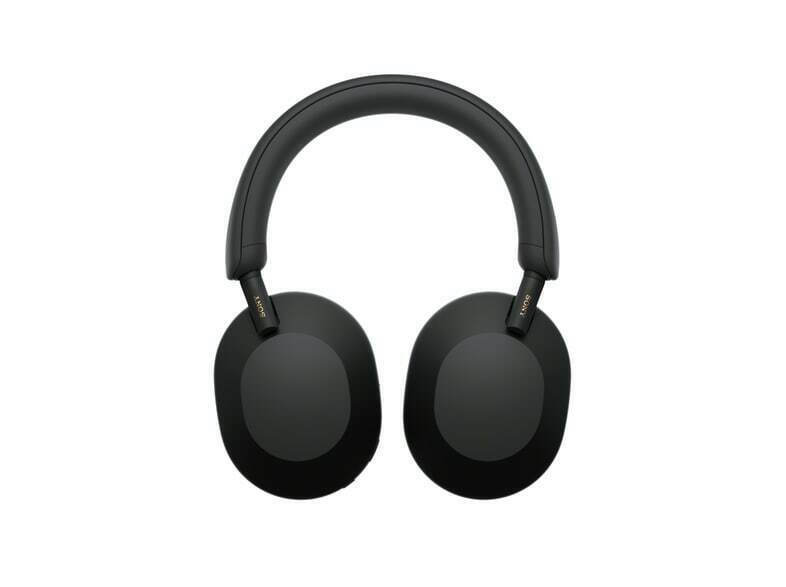 Sony WH-1000XM5 με Μαλακή Θήκη Ασύρματα / Ενσύρματα Over Ear Ακουστικά με 30 ώρες Λειτουργίας Μαύρα